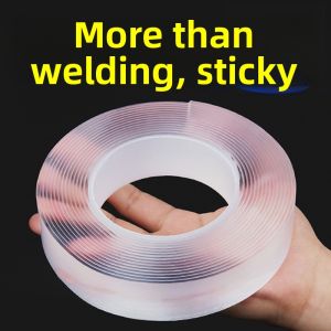 MONLEYTA | High Viscosity Nano Double-Sided Tape Powerful Fixation For Glass Wall Mounting No Trace Transparent Waterproof Special Magic Glue
