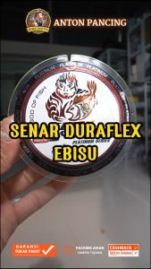 Senar Pancing Duraflex Ebisu Platinum 150 M Japan Material 0.25 0.28 0.30 0.33 0.35 0.40