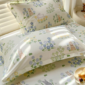 Pure Cotton Pillowcase One-Pair Package All Cotton Pillowcase 48 X74 Extra Large 50x80 Pillowcase Student Single 40x60