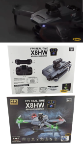 Remote Controlled Drone for Adults & Children 14 years & above I USB Rechargable HD Camera for Aerial Photography