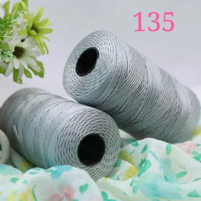 Benang Nylon 1.5mm benang Nilon Kait Beg Croched Yarn 合股线尼龙纱冰丝 Benang Nylon kait beg kait Benang Nilon Nylon Thread