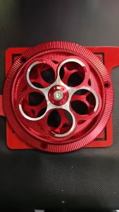 BREKET SPINNER RADIATOR NSB PLUS SPINNER AGV MODEL KEMBANG FULL CNC FREE BAUT PNP MOTOR VARIO-160/PCX-160 LR55