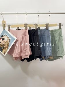 High Waist Fitness Shorts Womens Sport Yoga Pants Anti-Light Running Training Tight Butt Lifting Abdomen Contraction