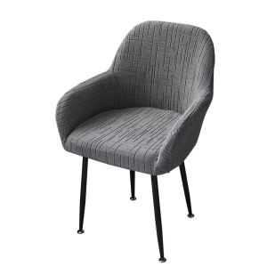 Elastic High Arm Chair Covers All-inclusive Washable Dining Chair Slipcover Removable Armchair Case for Home Hotel Wedding Party