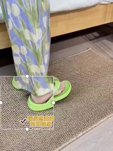 Dép Lê Đế Dày Đi Biển Mùa Hè Chống Trơn Kiểu Kẹp Ngón Êm Ái Mềm Mại Chất Liệu EVA Dành Cho Nam Và Nữ Có Nhiều Size Lớn