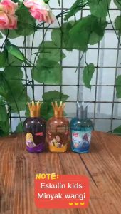 LITTLE JUMBO Eskulin Kids Splash Colonge 125 ML Parfum Minyak Wangi Anak Bentuk Mahkota Putri