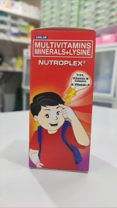 NUTROPLEX MULTI-VITAMINS MINERALS + LYSINE SYRUP KIDS PAMPATALINO VITAMINS