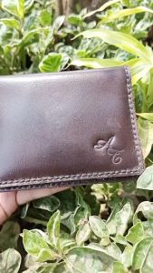 Dompet Kartu Kulit Model Lipat 8 Slot Kartu Bergaransi