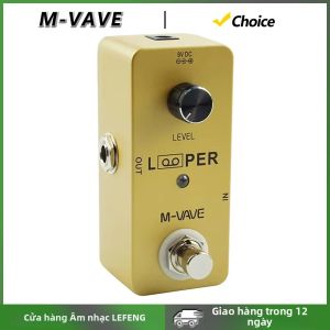 M-VAVE | M-VAVE Mini Looper Pedal True Bypass 5 Phút Thời Gian Ghi Âm Guitar Loop Effect Phụ Kiện & Phụ Kiện Guitar Điện