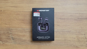 Tai nghe Bluetooth Monster Airmars XKT20 - Màu đen âm thanh game thủ kết nối nhanh màn hình cảm ứng chạm thông minh