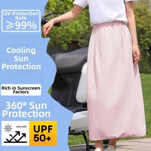 JIFANPAUL | Anti-Exposure Sun Protection Thin Ice Silk Slimming Flared Skirt