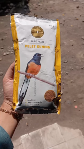 gc pelet kuning pakan harian murai cucak ijo gold coin pelet kuning