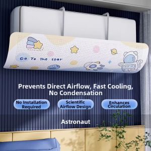 Watthour | Breeze-Blocking Diverter Baby-Safe Air Conditioner Deflector