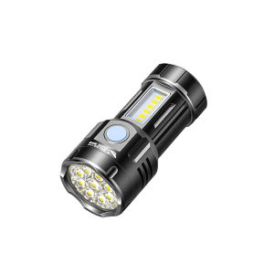 Smiling Shark | Super Bright Portable Rechargeable Mini LED Flashlight with Magnetic Lighting