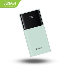 Powerbank Robot 10000mAh Digital Display Original Bergaransi RT190S