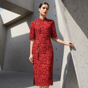 Retro Embroidered Fringe Qipao 26 Summer