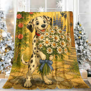 Beast Kingdom | Boho Design Size Luxuriously Soft High-Quality Microfiber Blanket Perfect for Christmas Xmas Holiday Home Decoration
