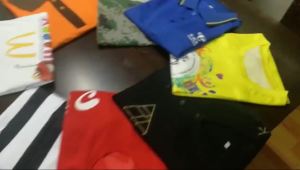 ＜906＞ ชุดผู้ตัดสิน   แถบนำ T เสื้อ   แขนสั้นระบายอากาศ POLO เสื้อสีขาวดำลายทางแนวตั้ง