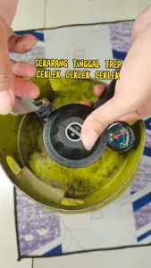 Gascomp - Paket Regulator Superlock Putar (GRS-925) + Free Karet Seal Cadangan Regulator Anti Bocor Regulator Aman