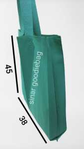 Tas spunbond 38x45 tas tali bahan 70gsm isi 12pcs