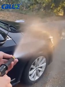 CBLUE Water Gun Spray: High Pressure 20M Supercharged Adjustable Garden Water Spray & Car Cleaning Tool