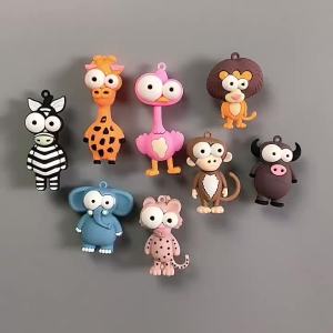 Cartoon Animals Fridge Magnet Cute Decorative Magnets Home Decor For Kitchen Office Whiteboard Locker Cabinet And Dishwasher