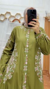 GAMIS DRESS WANITA DEWASA GAMIS MARYAM BAHAN KATUN TOYOBO PREMIUM KUALITAS TERBAIK