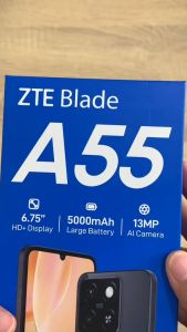 ZTE Blade A55 4GB/128GB 6.75 HD 5000mAh ORIGINAL Garansi Resmi ZTE Indonesia