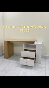 Bàn Học Đa Năng Có Thể Mở Rộng SIB Decor BLV96