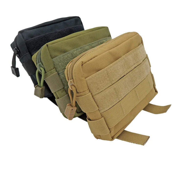 Molle Utility EDC Waist Bag Tactical Pouch Medical First Aid Bag Belt