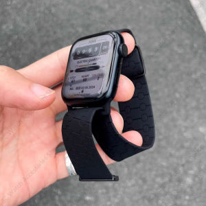 สายแม่เหล็กซิลิโคนสำหรับ HK9อัลตร้า2สูงสุด45มม. HK8 Pro Max 49มม. 44มม. 40มม. 42มม. สำหรับ DT Ultra2 Hello Watch 3 H12 DT8