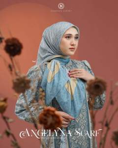 ANGELYNA SCRAFT BY NADHEERA LUXURY✅HIJAB sEGI EMPAT PROMO BISA COD✅