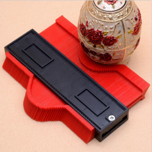 เครื่องมือวัดตัดกระเบื้องงานไม้ไม้บรรทัดวัดเส้นโค้งโค้งแบบพิเศษรูปทรงโค้งแบบมัลติฟังก์ชัน