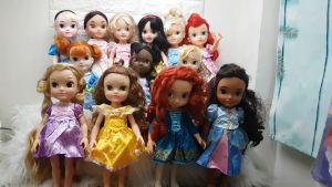 [Đủ mã] Búp Bê Mỹ 39 cm = 16 inch Công chúa Princes Dis..Ney Toddler Doll