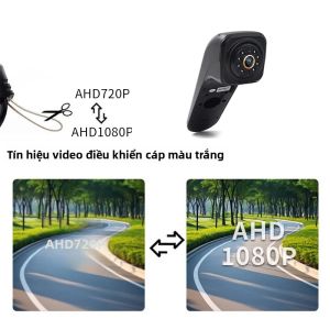 Camera Lùi Ô Tô AHD 1080P Chống Nước Tầm Nhìn Ban Đêm Tích Hợp Đèn Phanh Cho Xe Volkswagen VW Crafter Van 2017 Góc Nhìn 170 Độ °   Góc Nhìn