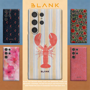 Coral Lobster Stripes For Samsung Galaxy S26 S25 S24 A56 A36 Phone Case Protection Cover for Women Girl Blank
