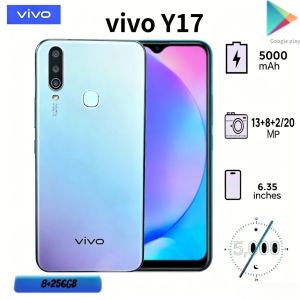 vivo | The 2026 Vivo Y17 Global Edition smartphone features a 6.35-inch HD LCD screen a high-capacity 5000 mAh battery and a 3.5 mm