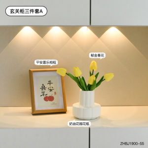 INS Style Creative Ceramic Small Vase Dried Flower Room Layout Bedroom Office Decorations Home Desktop Decoration