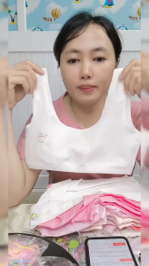 Áo Lót Lá Học Sinh Cho Bé Gái 2 Lớp Không Mút Bảng To Kín Đáo Cotton Thoáng Khí Thoải Mái 24 -42kg áo lá 2 lớp học sinh