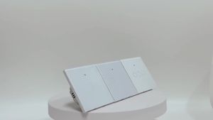 Tuya WiFi US Smart Light Switch Wall Touch Switches RF433 1/2/3 Gang Neutral Wire/No Neutral Wire Work with Alexa Google Home