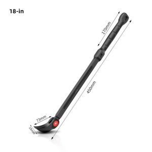 JUSTINLAU 1PC High Hardness Disassembly Truck Specific Pry Bar Multifunctional Nail Remover Tire Extension Ratchet Pry Bar