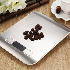 [READY STOCK] 5000g / 1g Premium Stainless Steel Digital Kitchen Scale | Penimbang Dapur Elektronik LCD Backlight Food Scale 5kg