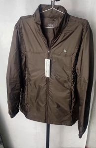 VIỆT TIẾN - Áo Khoác Gió Màu Nâu Chống Nắng Thể Thao Trượt Nước Siêu Nhẹ Viettien Smart Casual