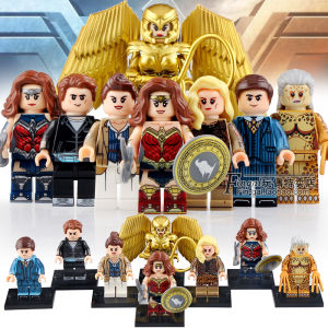 Nhân Vật LEGO Nhỏ Wonder Woman/Cheetah Màu Vàng Của Đệ Tam Phương