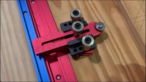 Thin Rip Jig Table Saw Jig Guide for Making Repetitive Narrow Thin Strip CutsWoodworking Table Saw Fast Thin Ripping Guide Tool