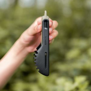 AWADA Outdoor Nylon Silicone BBQ Spatula Camping Picnic Wild Cooking Charcoal Clamp BBQ Clip Camping Outdoor Gear