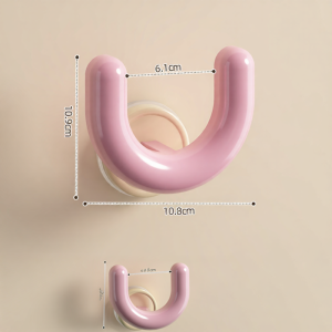 FAJIENUO | Suction Cup Shoe Rack Waterproof Wall Mount No Drilling Heavy Duty Bathroom Storage Hook