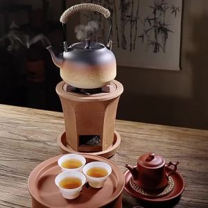 MIANXIAOCHENG | Bếp Đun Điện và Than Hoa Kiểu Cổ Điển Ngoài Trời và Trong Nhà