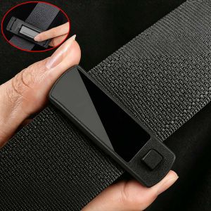 1/4Pcs Adjustable Car Seat Belt Stopper ABS Texture Universal Seat Belt Fixing Clip Car Interior Accessory Anti Lock Limiter