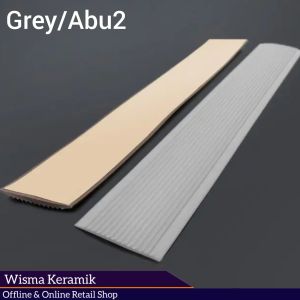Lis karet tangga pengaman anti slip type lurus lebar 6 cm/60 mm